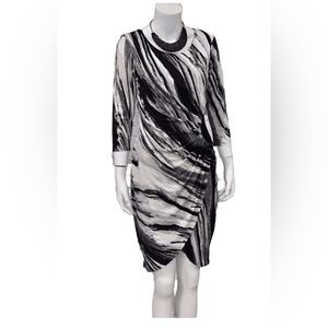 Tango Mango brush stroke dress size small nwt